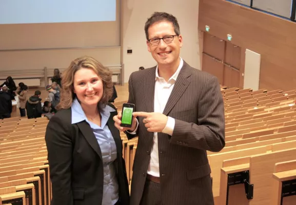 Bild: Karriereplanung per Smartphone – Wetzlarer Werbeagentur programmiert App für die Goethe-Universität Frankfurt