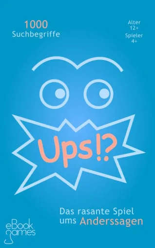 Bild: Ups!? - das eBook-Spiel : Partyspiel für eReader erschienen