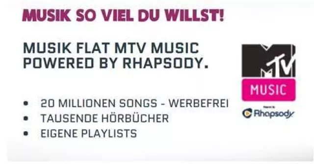 Bild: Entertainment der Superlative: yourfone.de wertet Datenupgrade mit Music Flat und Security-Paket auf