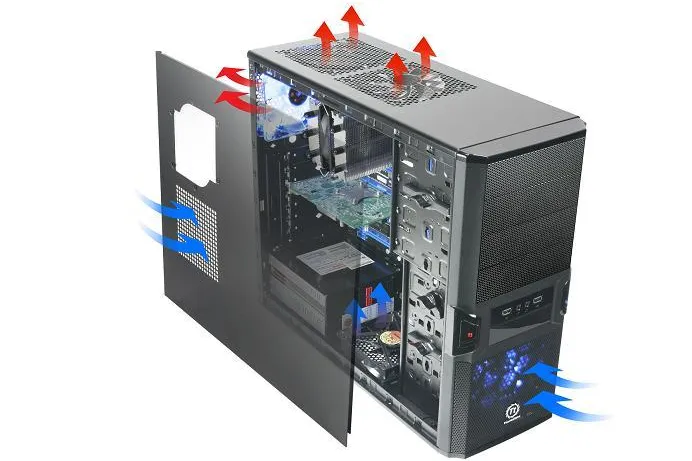 Bild: Thermaltake V3 Black Edition soll verschiedene Kundengruppen erreichen