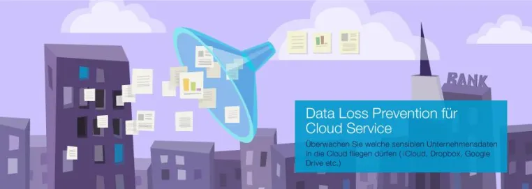 Bild: Keine Datenverluste in die Cloud dank Endpoint Protector mit Content Aware Protection