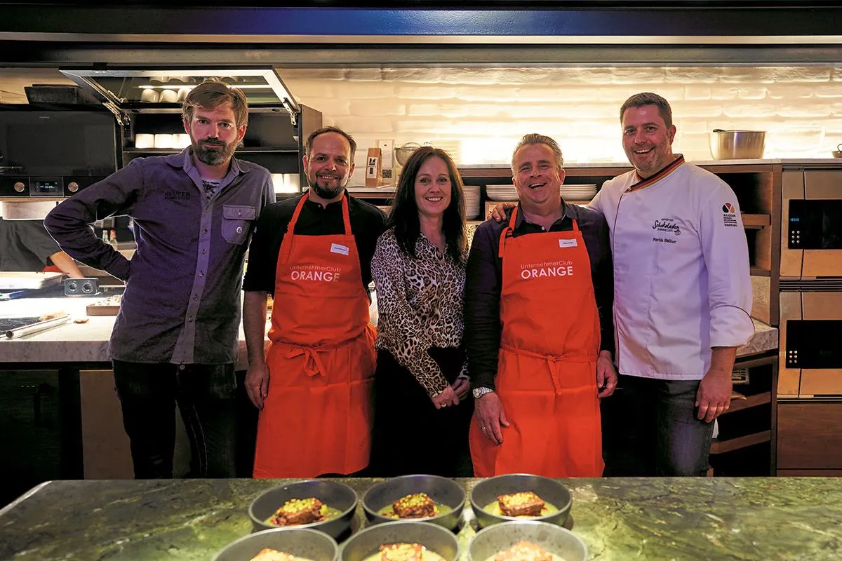 Die Koch-Profis des Abends (Bild: smic! Events & Marketing).