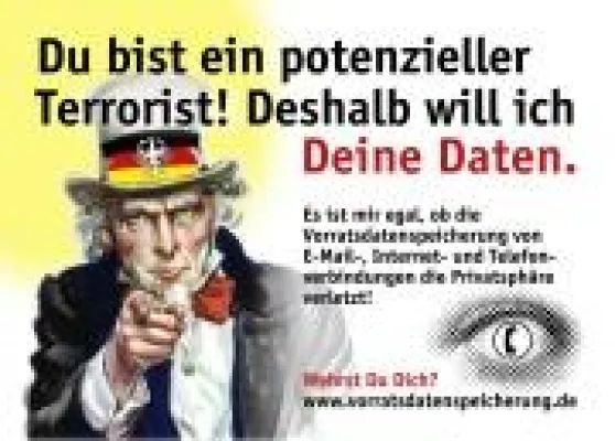Bild: Massenverfassungsbeschwerde gegen \"Totalprotokollierung der Telekommunikation\" angekündigt