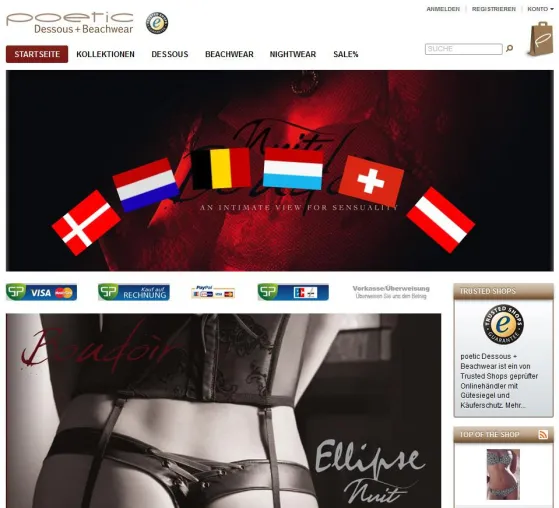 Poetic Luxury Online wird international Bild: Poetic Luxury Online wird international