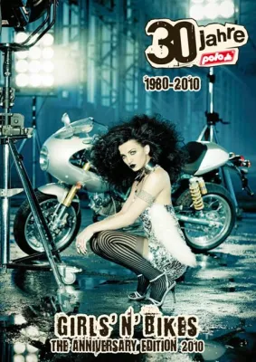 Bild: POLO-Kalender „Bikes ’n’ Girls 2010“ im Kasten - Kunst und Kult zum 30. POLO-Geburtstag