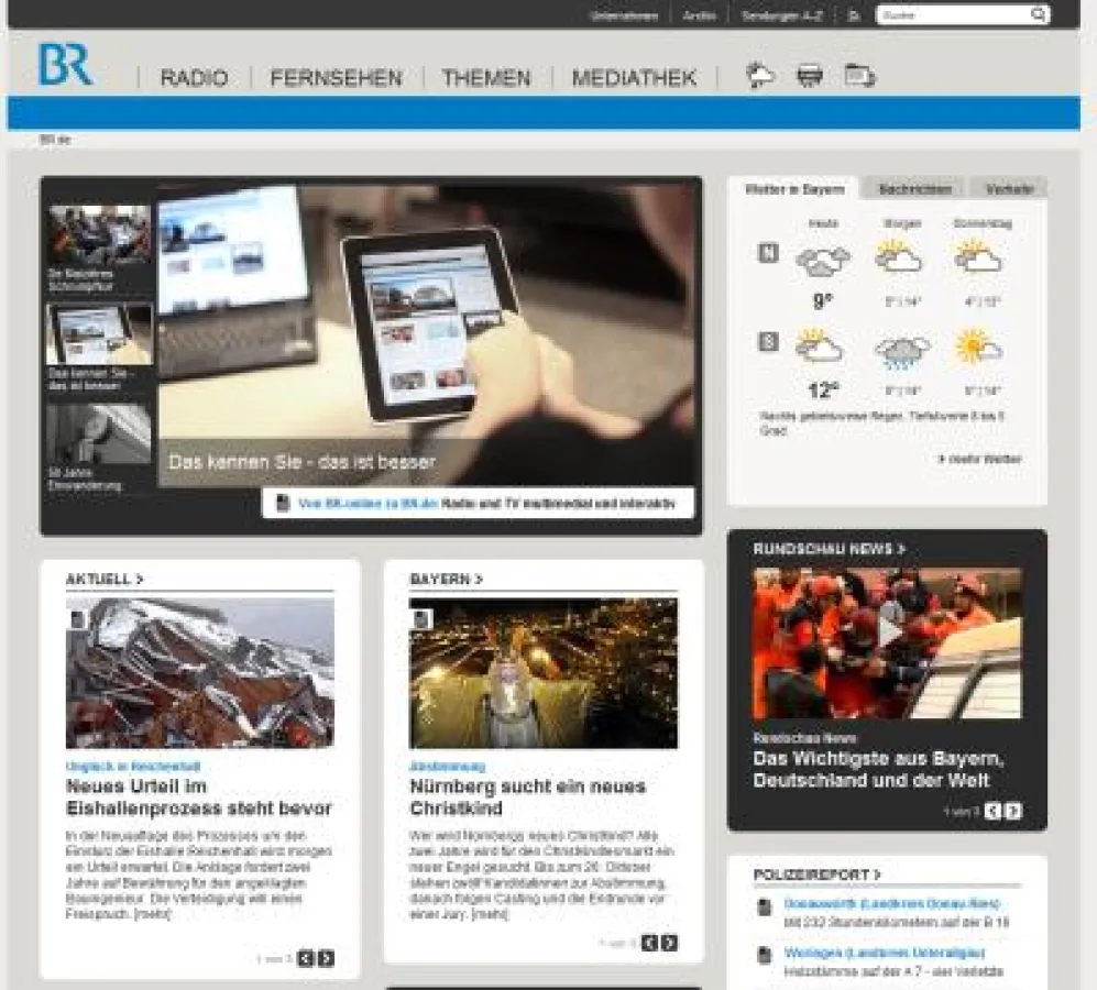 br.de: Mehr Übersicht  durch moderne Bündelkonzepte