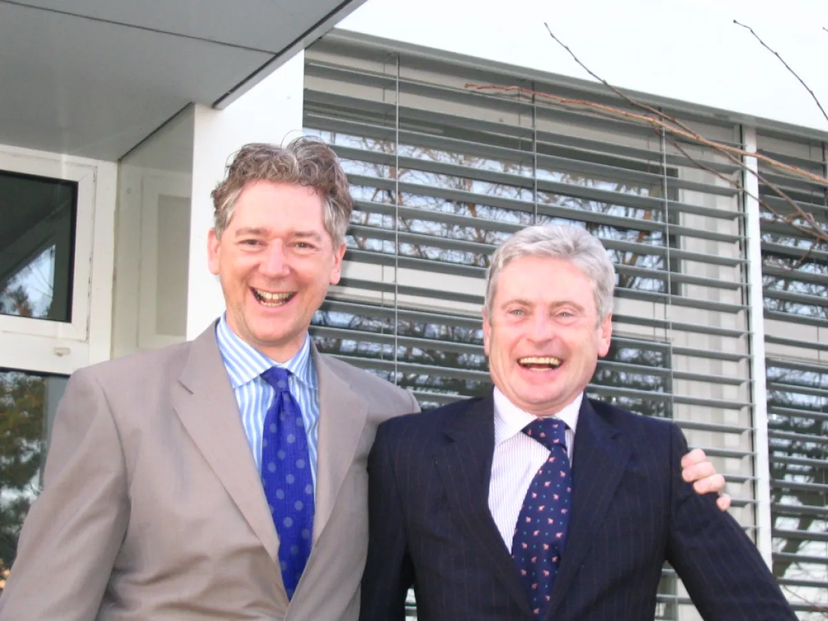 Gottfried Renier, Graham Griffiths (v.l.n.r.)