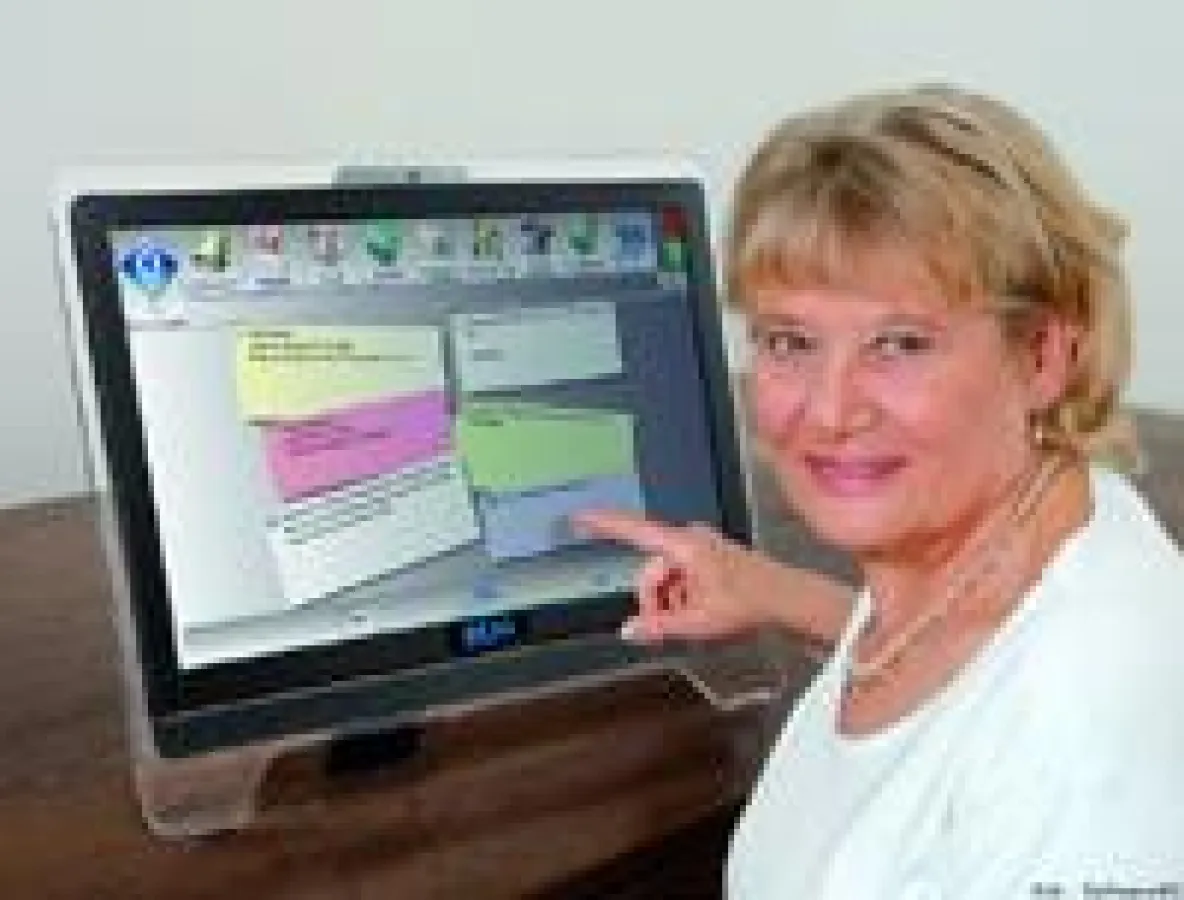 Der All-in-one-PC BEN von Software4G lässt sich auch ohne Computerkenntnisse einfach bedienen.