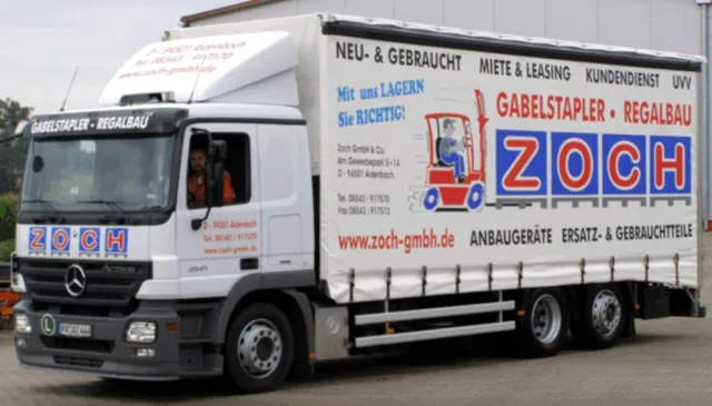 Bild: Zoch Gabelstapler, Regalbau und Betriebseinrichtungen aus Aidenbach erweitert Fuhrparkflotte