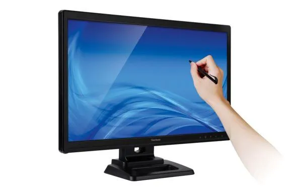 Bild: ViewSonic präsentiert intuitiven 24" Full HD optischen Dual-Point Touch-Monitor