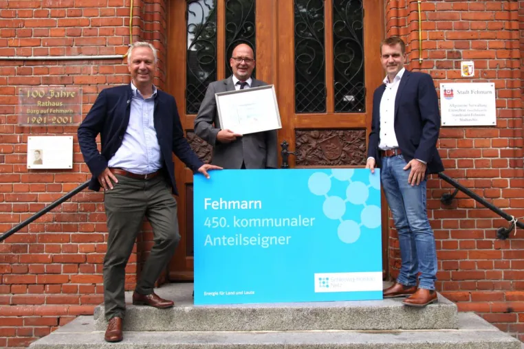Bild: HanseWerk: Fehmarn ist 450. Anteilseignerin bei Schleswig-Holstein Netz - Erste Kommune im Kreis Ostholstein