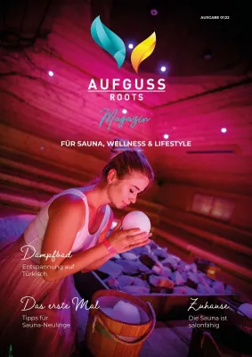 Bild: Aufguss Roots 2022 - Erstes Schweizer Sauna-Magazin erschienen