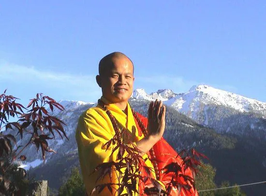 Bild: Shaolin QiGong mit Meister Shi Xinggui auf Sylt