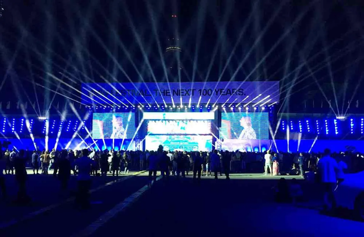 eps unterstützte das BMW Festival 2016 mit Infrastruktur und Dienstleistungen (Foto: eps)