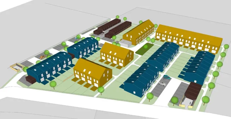 Familienleben in der Stadt: Deutsche Reihenhaus startet Vertrieb für den Wohnpark „Am Nordpark“ in Ingolstadt Bild: Familienleben in der Stadt: Deutsche Reihenhaus startet Vertrieb für den Wohnpark „Am Nordpark“ in Ingolstadt
