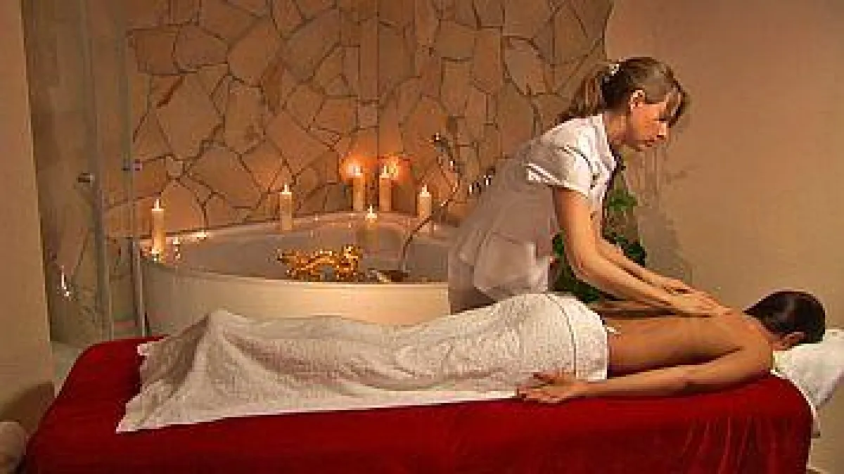 Massage in der Suite
