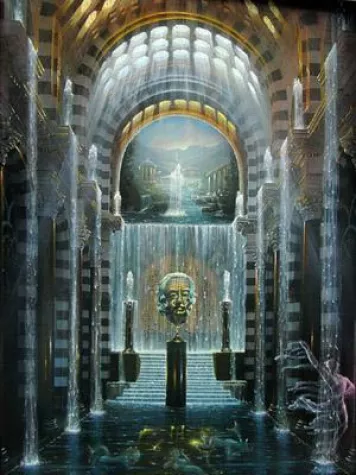 Bild: Phantastischer Realismus-Fantastic Realism-Angerer d.Ä.