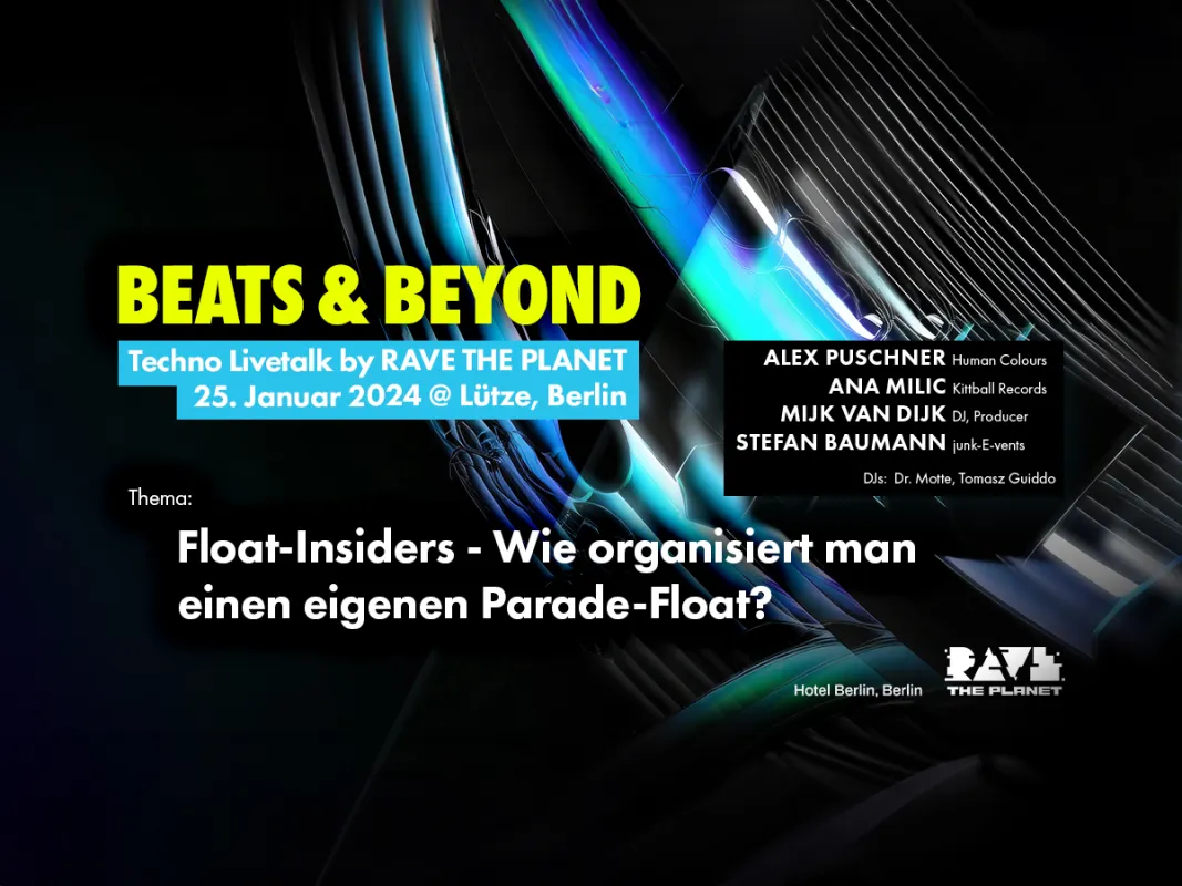 Experten-Talk: Veranstaltung „BEATS & BEYOND“ von Rave The Planet (© rave the planet gGmbH)