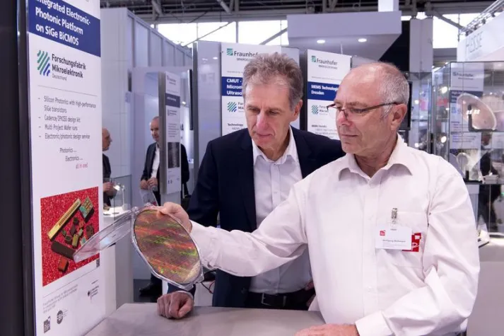 Bild: IHP präsentiert sich auf der productronica 2017