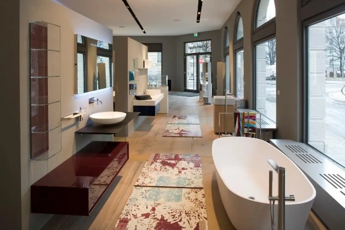 Innenansicht Flagshipstore antoniolupi by DASBADSTUDIO