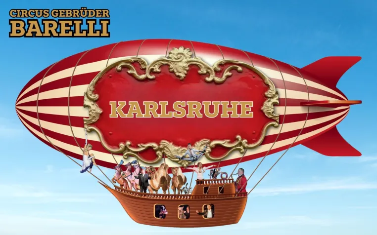 Bild: Der Circus Gebrüder Barelli gastiert in Karlsruhe