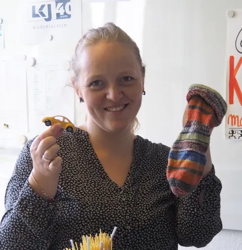 Bild: Workshops mit Pasta und Socken