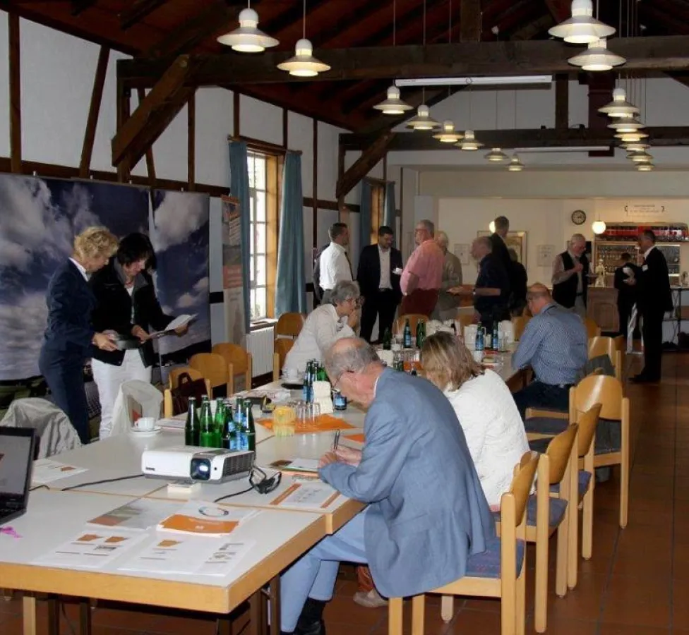 Teilnehmer beim Kapitalgebertreffen der 7x7finanz GmbH (Foto: 7x7finanz)