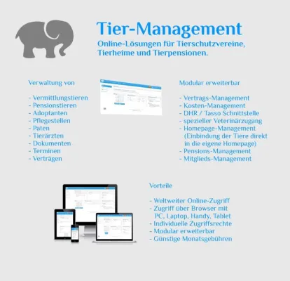 Bild: Tier-Management fit für Tierheime
