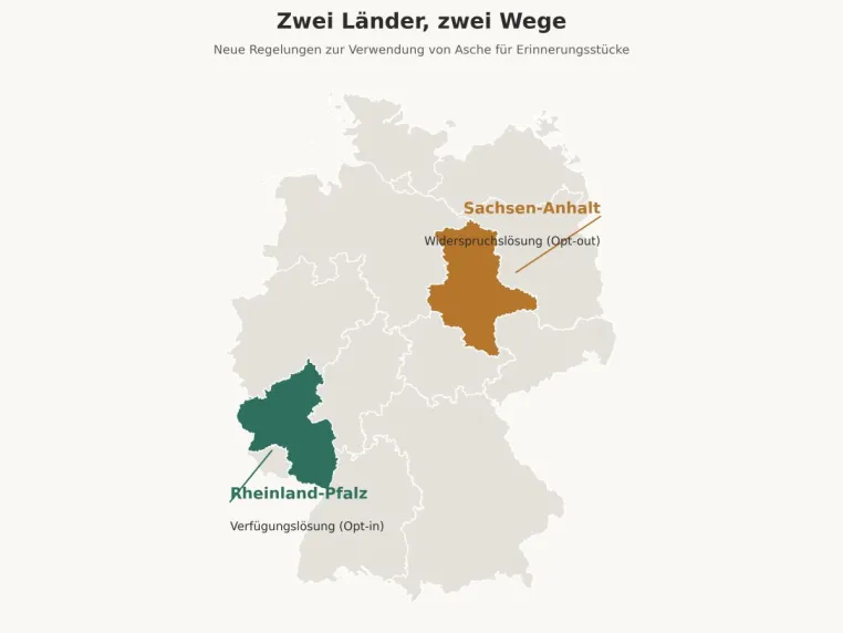 Bild: Zwei Staaten, zwei Wege: Wie aus Asche ein Erinnerungsstück werden darf