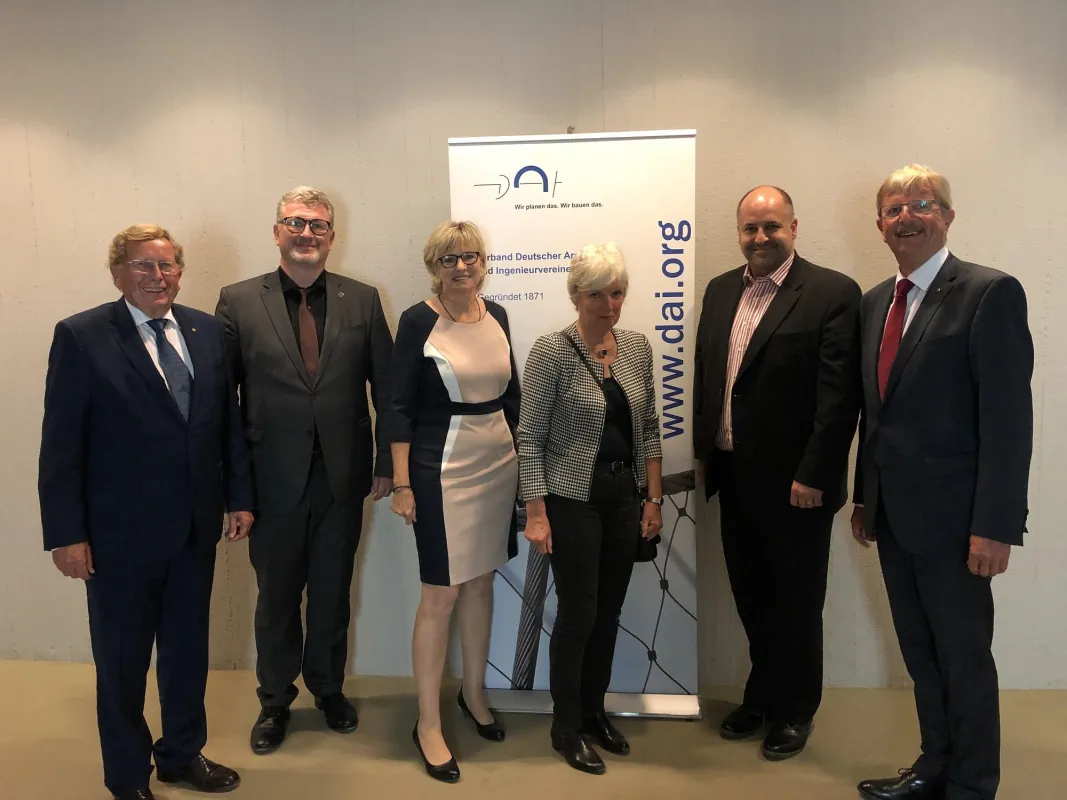 v.l.: J. Krause, A. Ernst, M. Uhrig-Lammersen, D. Schierholz, S.F. Andres, C. Baumgart