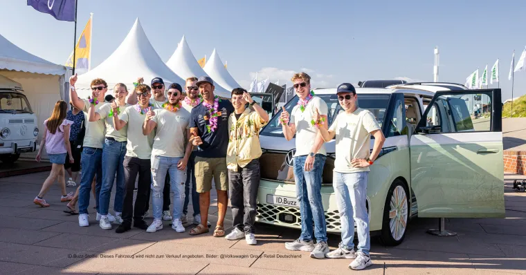 Bild: Silberform Dynamics Soundsystem im Volkswagen Group Retail Deutschland Projekt ID.Buzz Green 