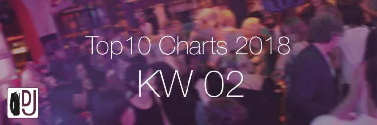 Aktuelle Top Ten-Charts KW 02/2018 Bild: Aktuelle Top Ten-Charts KW 02/2018