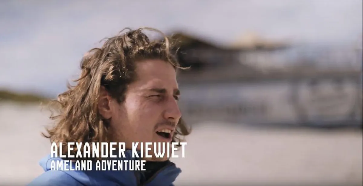 Alexander Kieviet op Ameland