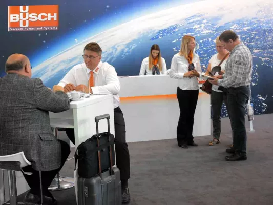 Bild: Busch erfolgreich auf der ComVac 2017