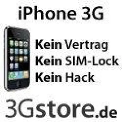 Bild: 3Gstore.de zeigt auf der CeBIT 2010 das iPhone ohne Vertrag