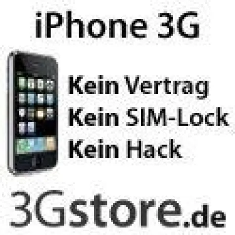 Bild: 3Gstore.de zeigt auf der CeBIT 2010 das iPhone ohne Vertrag