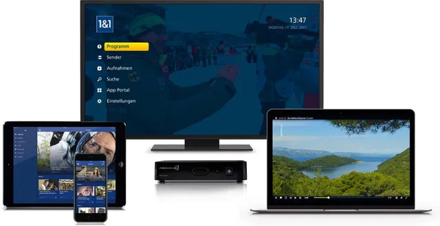 Bild: 1&1 läutet mit ZATTOO das neue TV Zeitalter in Deutschland mit einem komplett cloud-basierten IPTV Service ein