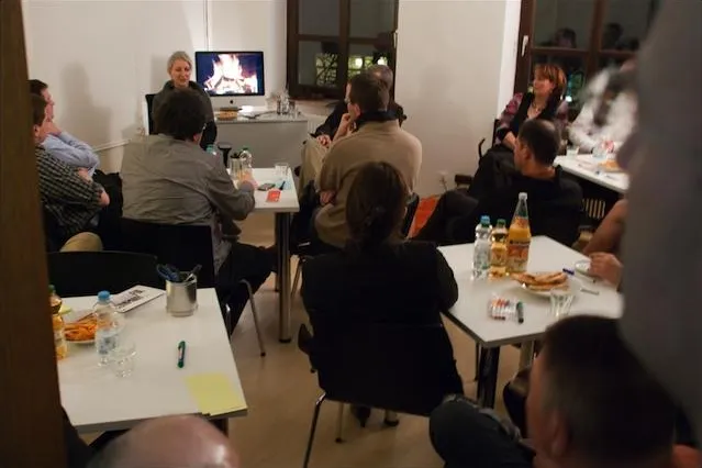 Bild: 3. Kamingespräch bei den Identitätsarchitekten