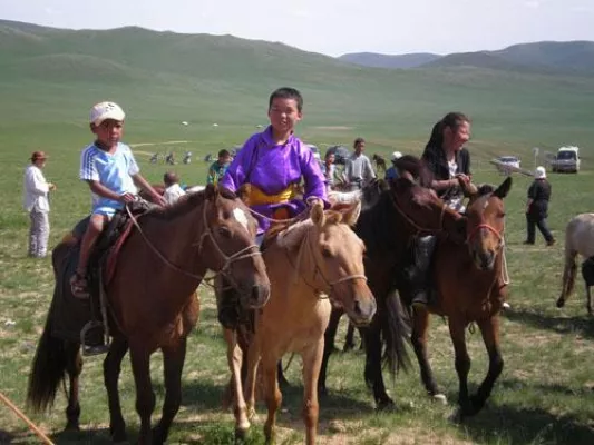 Bild: Reittour vom 1. bis zum 10. Juli 2010 in der Zentralmongolei