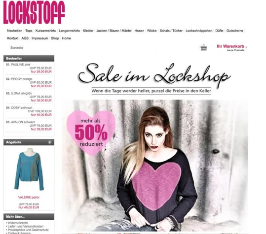 Bild: Modelabel LOCKSTOFF relaunched Onlineshop