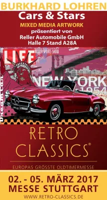 Bild: Retro Classics 2017 - automobile Klassiker treffen auf moderne Kunst