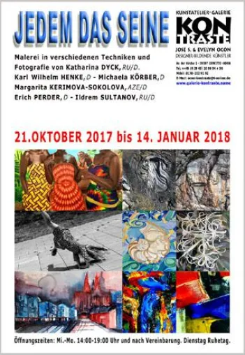 Bild: Ausstellung JEDEM DAS SEINE