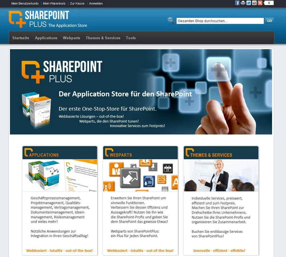 SharePoint Plus - The Application Store