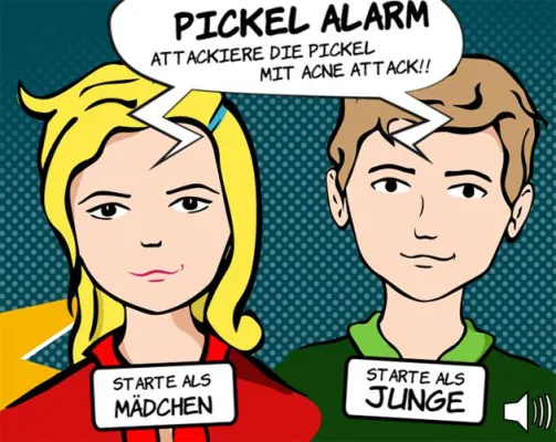 Bild: Attacke den Pickeln: Im Spiel und auch im Leben