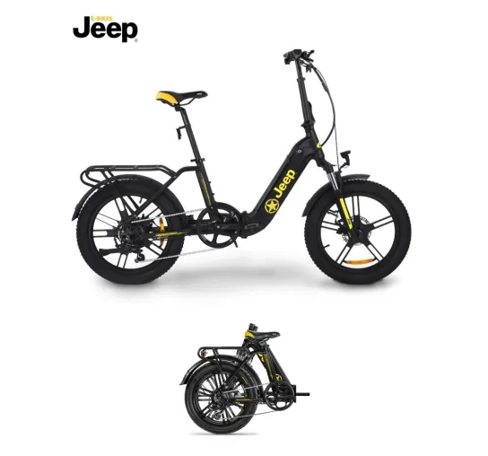 Bild: Neues Jeep Folding E-Bike mit komfortablem Tiefeinstieg