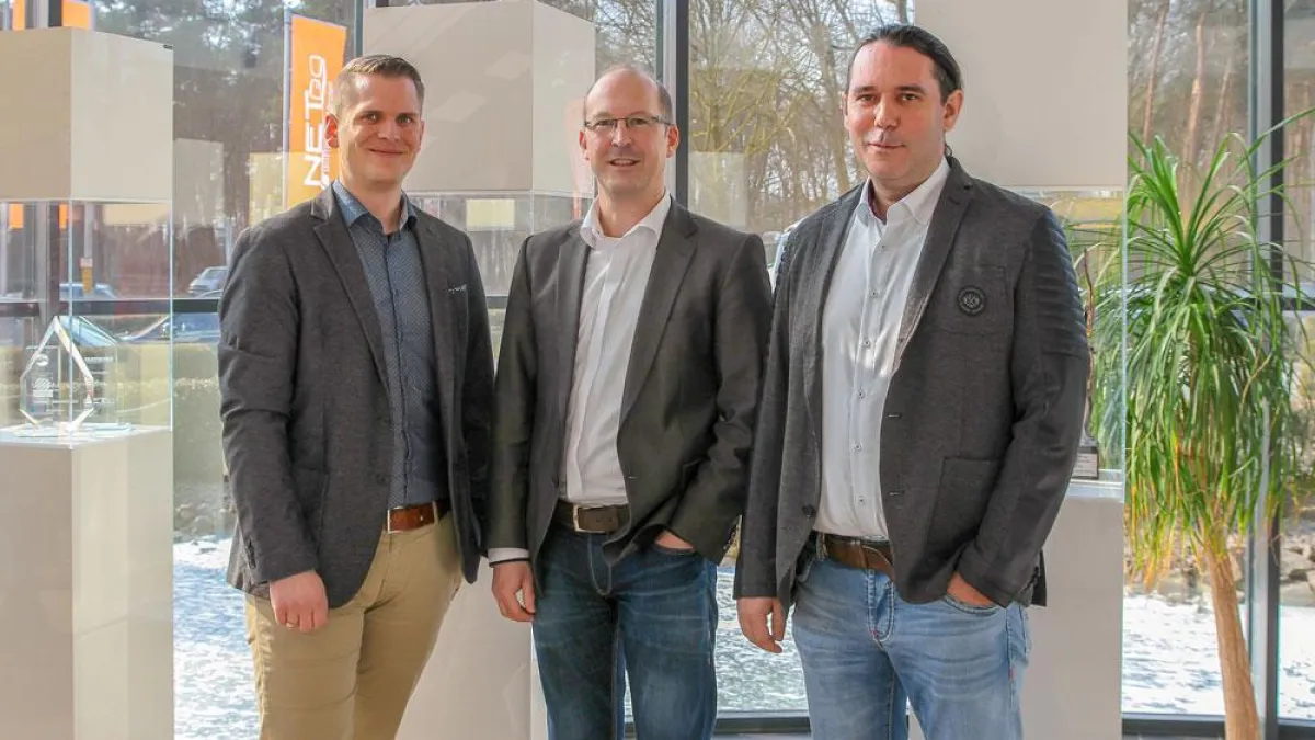 Die neue Geschäftsführung der NETGO GmbH: Benedikt Kisner, André Hüttemann, Patrick Kruse (von links