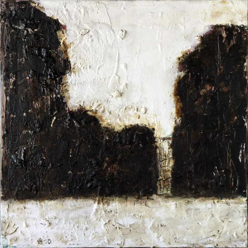Dieter Beirich - Parklandschaft im Winter - Kunstverein Meißen