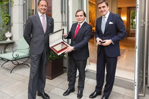 Bild: Federico González Tejera, CEO der NH Hotel Group, nahm den Kammerpreis der Spanischen Handelskammer entgegen
