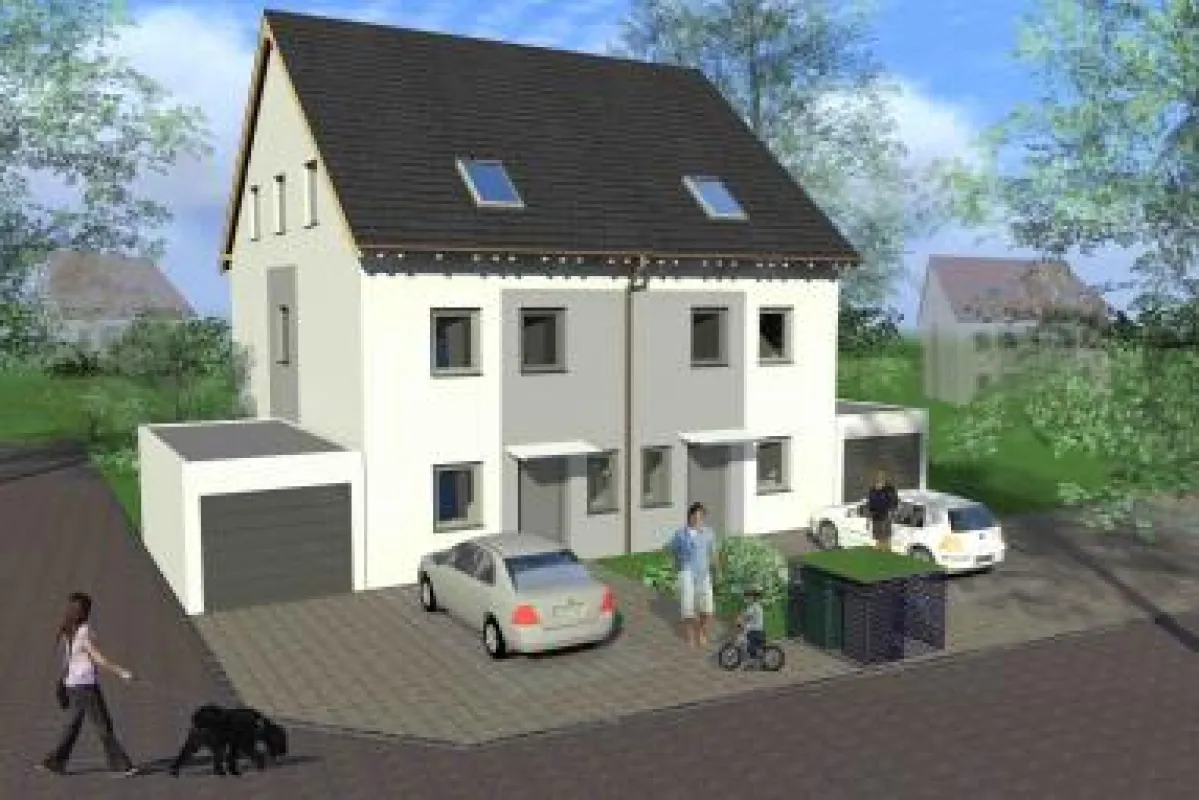12 Einfamilienhäuser als DHH in Riedstadt-Goddelau