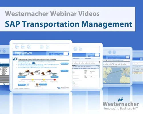 Bild: Westernacher stellt erstes englischsprachiges SAP TM Webinar Video mit Live-Demo online.